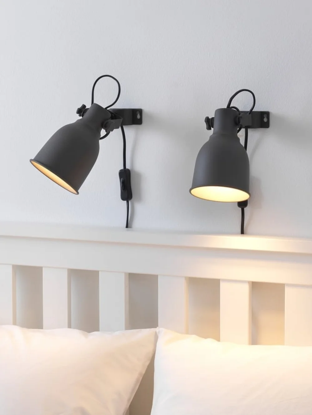 IKEA HEKTAR Wall Clamp Spotlight - Dark Gray